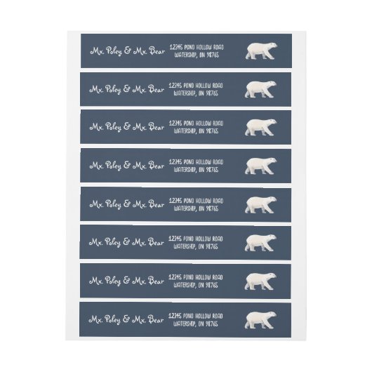 Serene Polar Beer op middernacht (Vel)