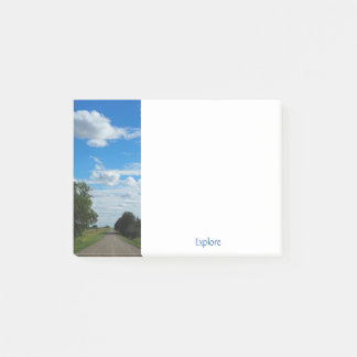 Serene Prairie Road Post-it® Notes