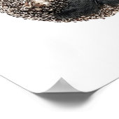 Serene Print, Waarde Poster Papier (Halfglans) (Hoek)