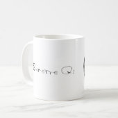 Serene Qi Coffee Mok (Voorkant links)