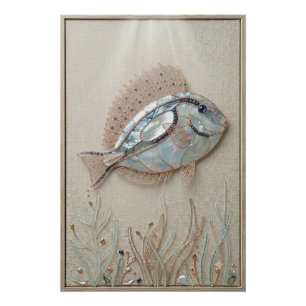 Serene Reef Vissen Muur Kunst Perfect Poster
