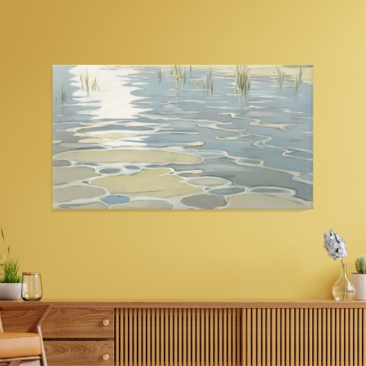 Serene Reflections Canvas Afdruk (Insitu (Woonkamer))