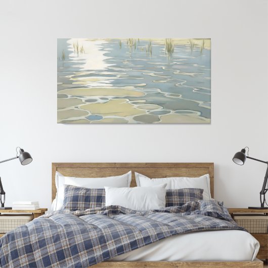 Serene Reflections Canvas Afdruk (Insitu (Slaapkamer))