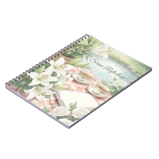 Serene Reflections Notitieboek (Linkerzijde)