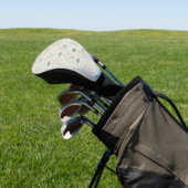 Serene Regentuin Bloemmotief (10) Golfheadcover (Insitu)