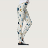 Serene Regentuin Bloemmotief (3) Leggings (Rechts)