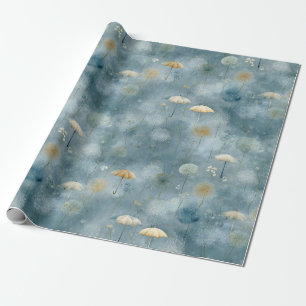 Serene Regentuin Bloemmotief (6) Cadeaupapier