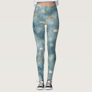 Serene Regentuin Bloemmotief (6) Leggings