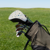 Serene Regentuin Bloemmotief (8) Golfheadcover (Insitu)