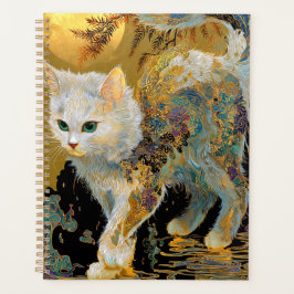Serene Rinpa Kat | Japanse Gouden Zen Planner