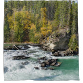 Serene River, Canadian Fraser River Douchegordijn (Voorkant)