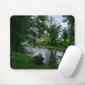 Serene River Elwy and St. Asaph Bridge Muismat (Met muis)