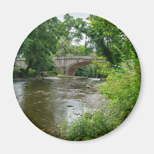 Serene River Elwy & Bridge St. Asaph Magneet (Voorkant)