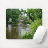 Serene River Elwy & Bridge St. Asaph Muismat (Met muis)