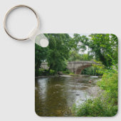 Serene River Elwy & Bridge St. Asaph Sleutelhanger (Voorkant)