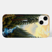 Serene River in een prachtig bos Case-Mate iPhone Case (Achterkant (horizontaal))