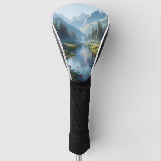 Serene River Valley Golfheadcover (Voorkant)