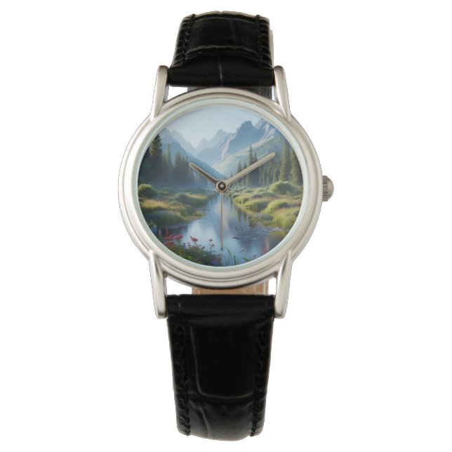 Serene River Valley Horloge (Voorkant)