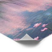 Serene River's Blossom Embrace Poster (Hoek)