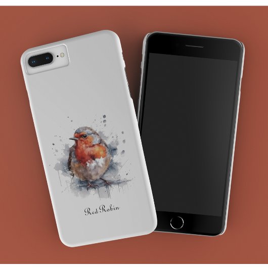 Serene Robin, op maat Case-Mate iPhone Case