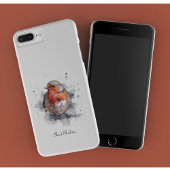 Serene Robin, op maat gemaakt Case-Mate iPhone Case