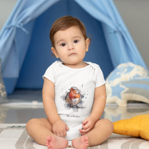 Serene Robin, op maat gemaakt Romper