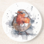 Serene Robin Zandsteen Onderzetter (Voorkant)