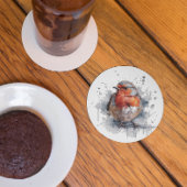 Serene Robin Zandsteen Onderzetter