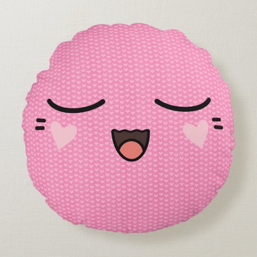 Serene Rond Kussen (Voorkant)