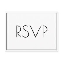 Serene RSVP-Briefkaart