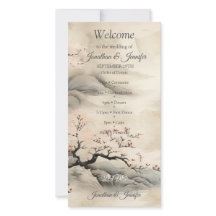 Serene rust Ikebana Japans thema