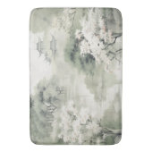 Serene rust Japans thema Badmat (Voorkant Verticaal)