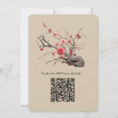 Serene rust Japans thema Kaart (Achterkant)