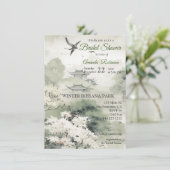 Serene rust Japans thema Kaart (Staand voorkant)