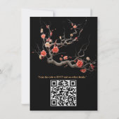 Serene rust Japans thema Kaart (Achterkant)