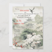 Serene rust Japans thema Kaart (Voorkant)