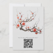 Serene rust Japans thema Kaart (Achterkant)