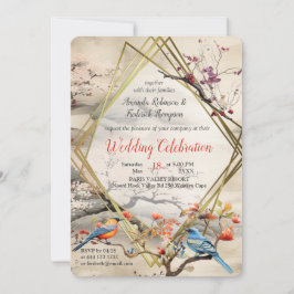 Serene rust Japans thema Kaart