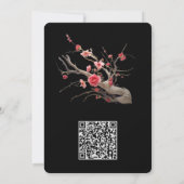 Serene rust Japans thema Kaart (Achterkant)