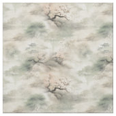 Serene rust Japans thema Stof (Swatch)