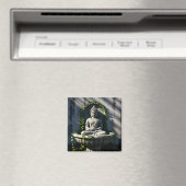 Serene rustige Boeddhafontein Magneet (Insitu (Vaatwasser))