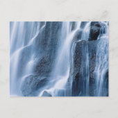 Serene Rustige Waterval Natuur Postkaart. Briefkaart (Voorkant)
