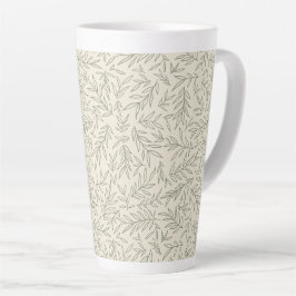 Serene Sage Green | Gentle Leaf Whisper Minimalist Latte Mok
