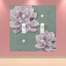 Serene Sage Green Modern Echeveria met de hand get