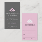 Serene Salon Appointment Visitekaartje Afsprakenkaartje (Voorkant / Achterkant)