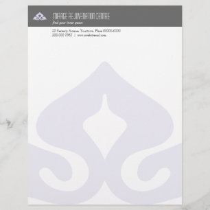 Serene Salon Letterhead Briefhoofd