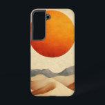 Serene Sand Layers Telefoonhoes Samsung Galaxy Hoesje<br><div class="desc">Gelaagde zandheuvels in blush en beige tinten vloeien zachtjes over dit ontwerp,  in navolging van de rustige elegantie van de natuur.</div>