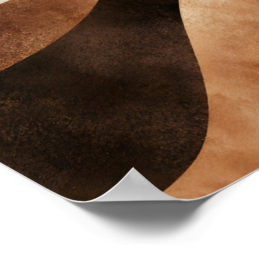 Serene Sandstone Flow Poster (Hoek)