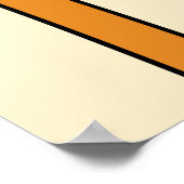 Serene Savannah Zachte Abstracte Moderne Aardse Poster (Hoek)