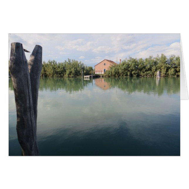 Serene scène in Torcello. (Voorkant Horizontaal)